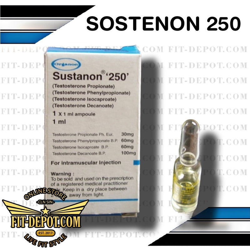 SUSTENON 250 - Testosterona Solución 250 mg/ml 1 ampolleta de 1 ml / ORGANON - farmacia