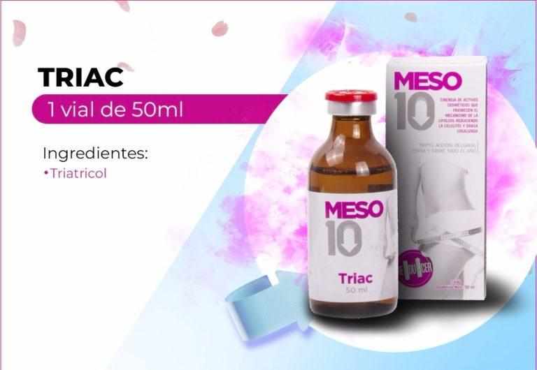 TRIAC 50 ML | Meso 10 - mesoterapia
