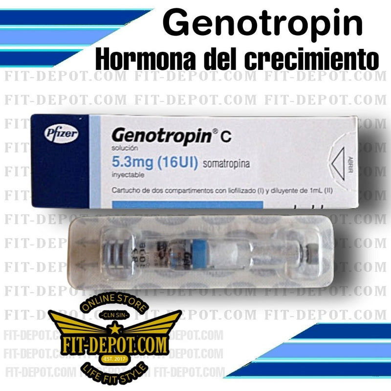 AGOTADA - Genotropin C Pfizer ® 16 IU HORMONA DEL CRECIMIENTO Somatropin (rDNA). / Calidad Farmacéutica - hormona del crecimiento