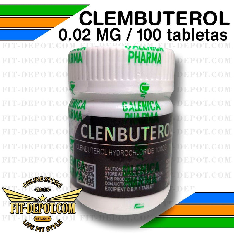 AGOTADO 🔴 CLEMBUTEROL 10 mg (Ver formula en descripción) / Vial 10ml | GALENICA PHARMA - Esteroides