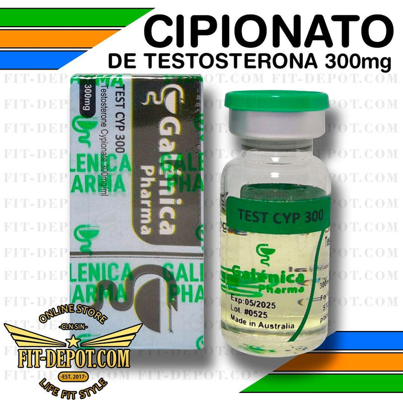 AGOTADO 🔴 TEST CYP 300 mg (Cipionato de testosterona) / Vial 10ml | GALENICA PHARMA - Esteroides