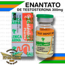 AGOTADO 🔴 TEST DEPOT 300 mg (Enantato de testosterona) | Vial 10ml | GALENICA PHARMA - Esteroides