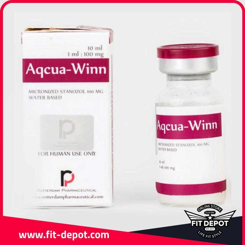 Aqcua Winn - Stanozolol base agua / 100 mg/1ml / 10 ML - ROTTERDAM - FIT Depot de México