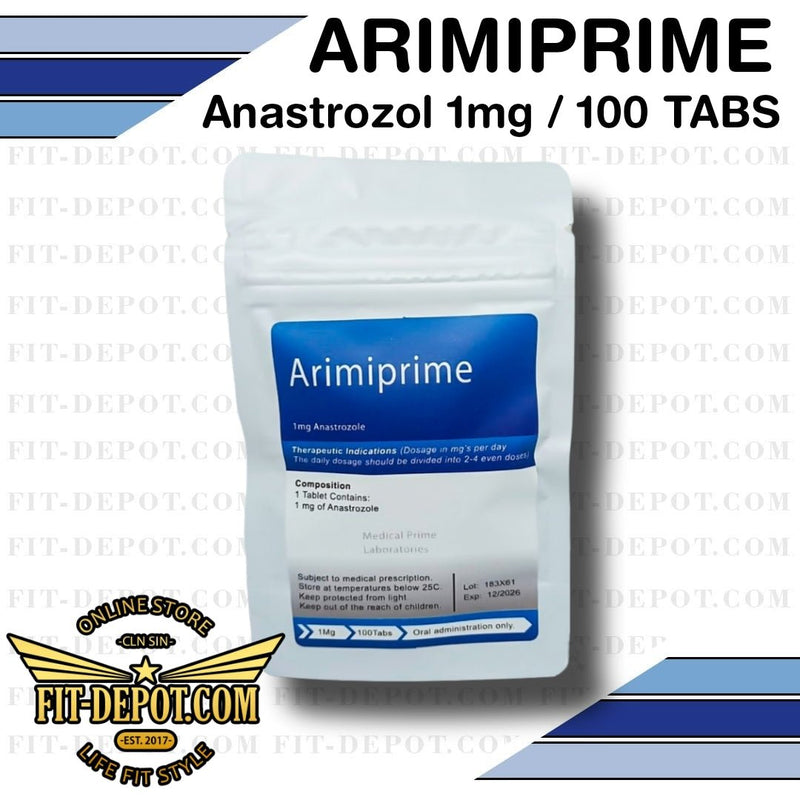 ARIMIPRIME (Anastrozol) 1 mg / 100 tabletas / Medical Prime -