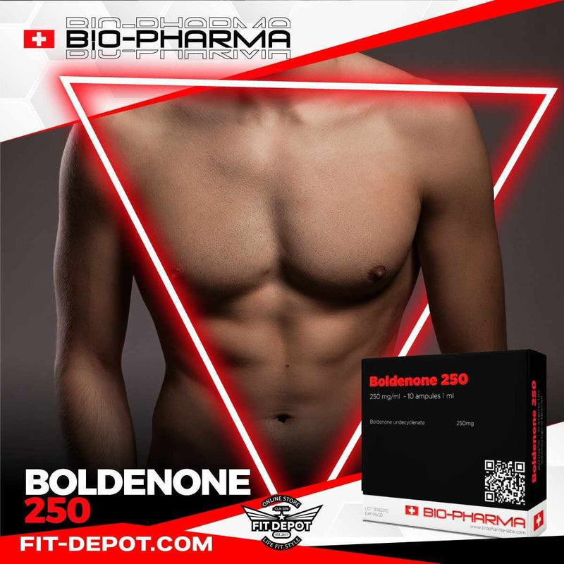 BOLDENONA 250 | Undeciclenato de Boldenona 25mg/ml |10 ampolletas de 1ml | BIOPHARMA - esteroides