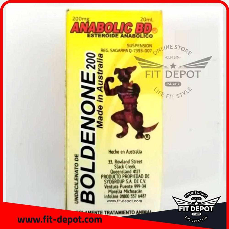BOLDENONE 200 mg / Anabolic BD / 20ml Canguro - FIT Depot de México