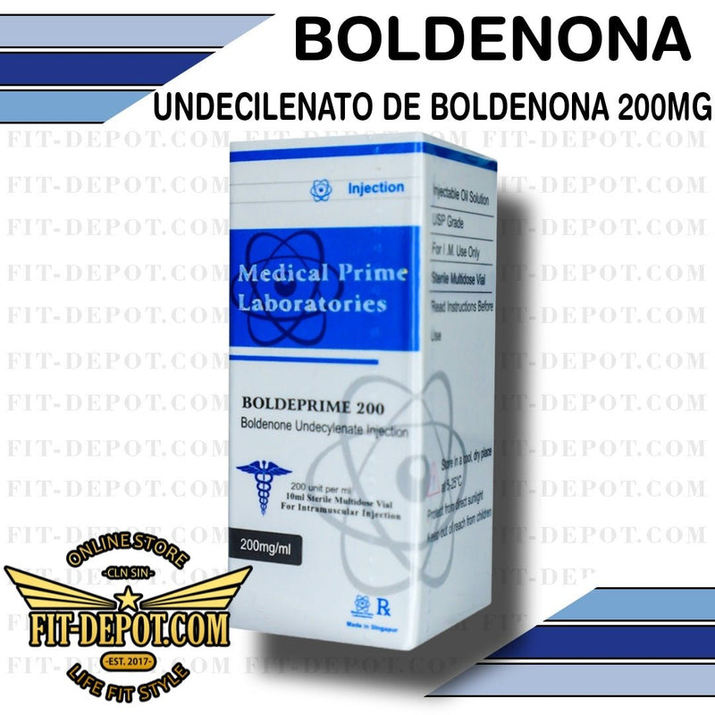 BOLDEPRIME ( Equipoise = undecilenato de boldenona) 100MG / 10ML / Medical Prime - esteroide