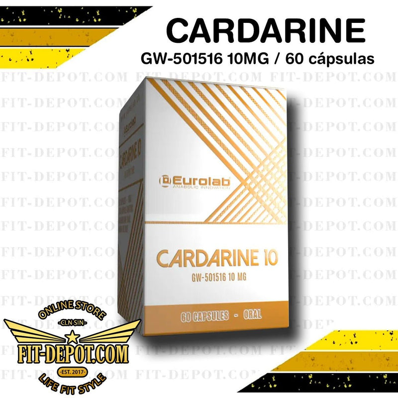 CARDARINE 10 (GW-501516) 10 MG / 60 CAPSULAS | SARMS EUROLAB - SARMS