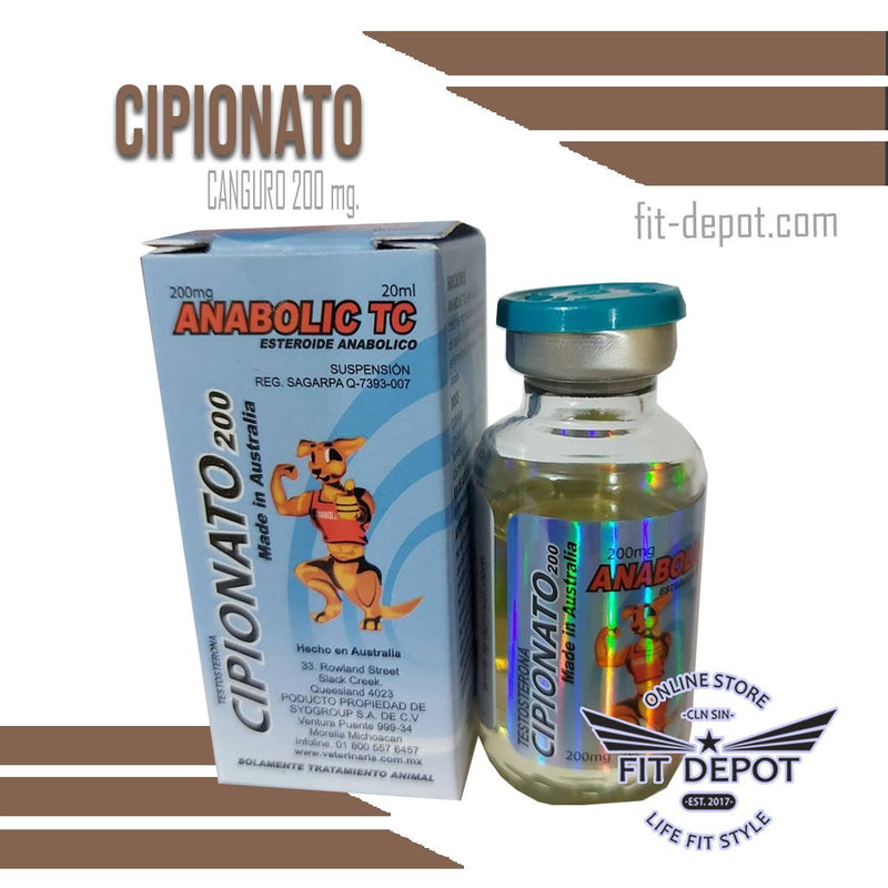 CIPIONATO 200mg / Anabolic TN / 20ml | ESTEROIDES VETERINARIOS CANGURO | MAYOREO - esteroides veterinarios