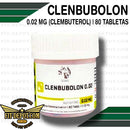 CLENBUBOLON 0.02 mg (Clembuterol) | 80 TABLETAS | SMART PHARMACEUTICAL - PEPTIDOS