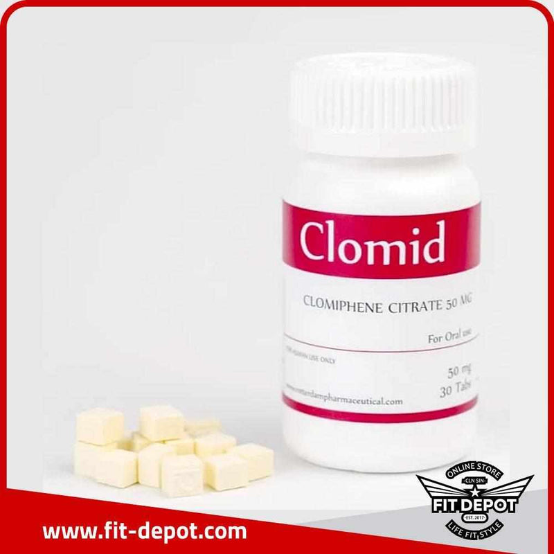 Clomid 50 MG / clomifeno / 30 tabletas / ROTTERDAM - FIT Depot de México