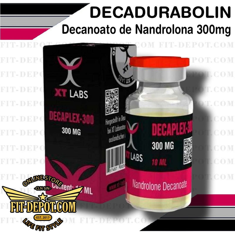 DECAPLEX 300 - (DECADURABOLIN) Nandrolona Decanoato 300 MG/ML/ Frasco 10 ML | Esteroides XT LABS - esteroide