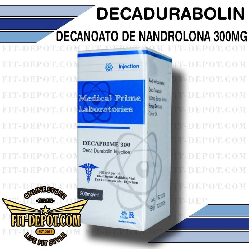 DECAPRIME ( Decadurabolin = decanoato de nandrolona ) 100MG / 10ML / Medical Prime - esteroide
