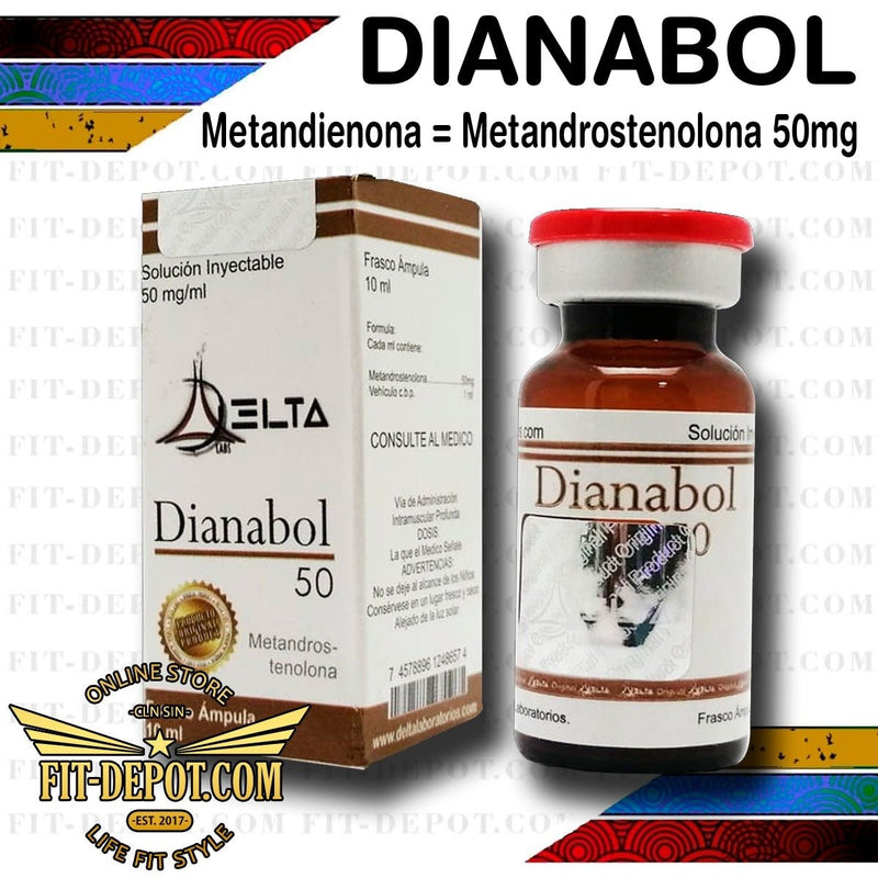 DIANABOL 50 MG | 10 ML - Esteroides Delta - esteroide