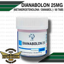 DIANABOLON 25MG / (Metandrostenolona / Dianabol ) / || 80 Tabletas | SMART PHARMACEUTICAL - esteroides anabolicos