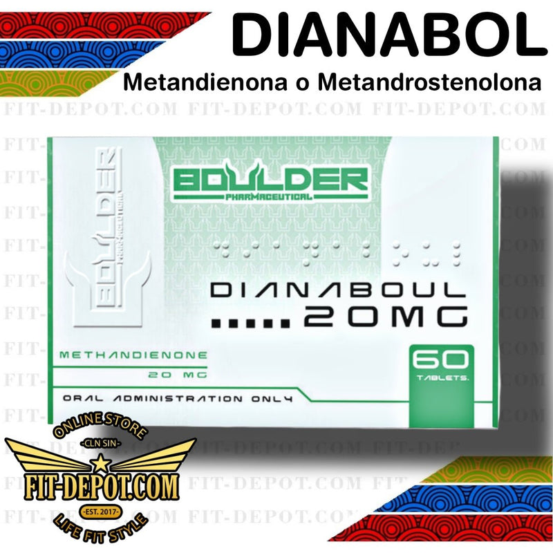DIANABOUL 20mg | (Dianabol) Methandienone 20 mg. | BoulderRoids Orales - esteroides