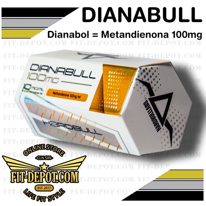 DIANABULL - Dianabol: Metandienona 100 mg/ml | 10 ML | HARDBULL LABS - suplementos basicos
