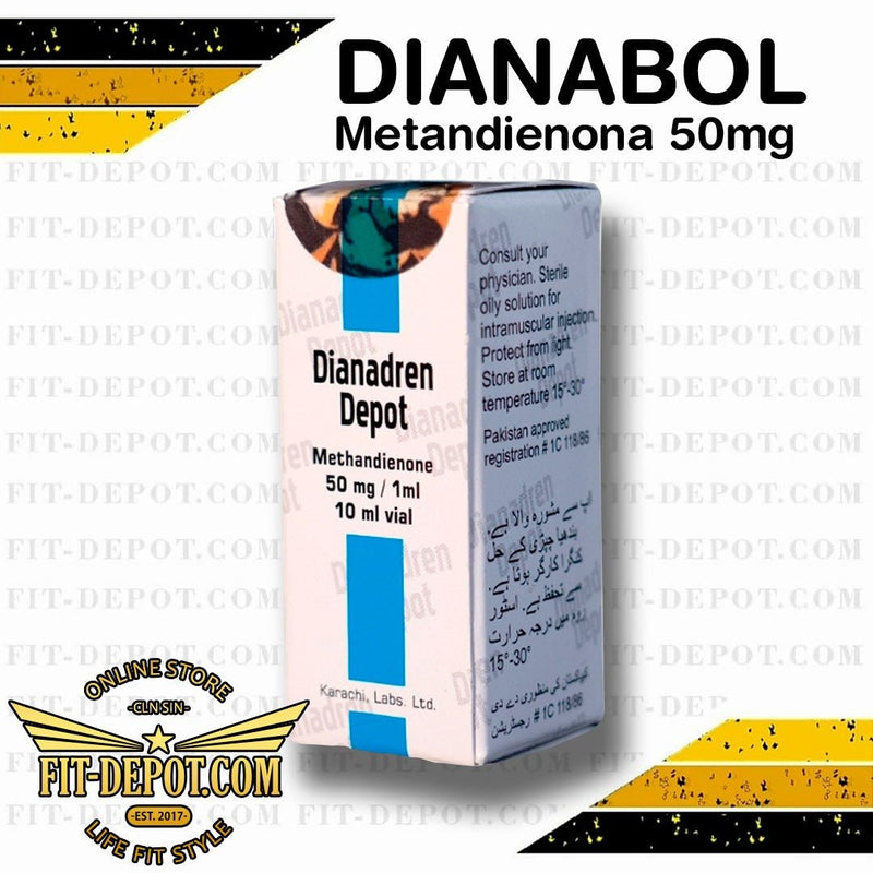 DIANADREN DEPOT (DIANABOL) – 50mg/ml 10ml Methadionone- 10ml | ESTEROIDES KARACHI LABS - esteroide
