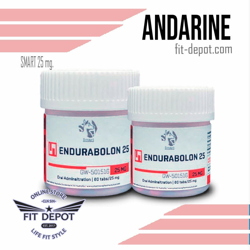 ENDURABOLON 25 (Cardarine / Endurabol) gw-501516 | 25 mg / 80 Tabletas | SARMS SMART - SARMS