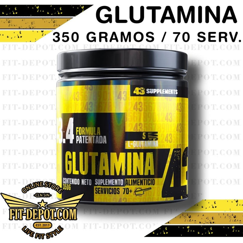 GLUTAMINA 350 Gms. / 70 Servicios / - Glutamina