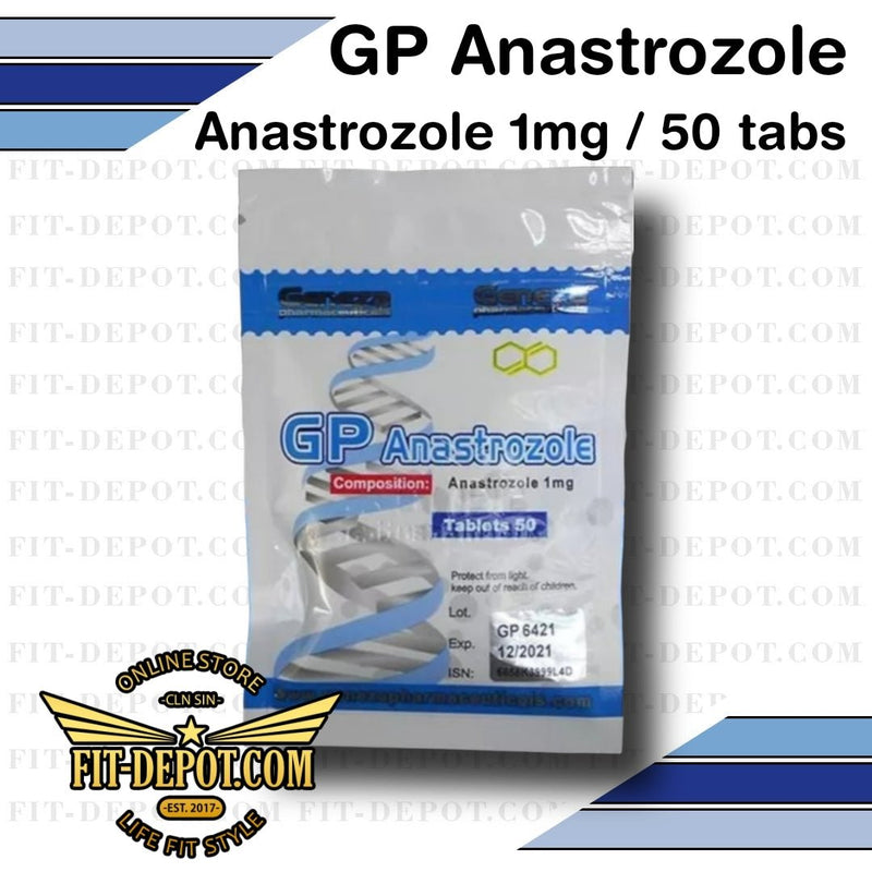 GP Anastrozole 1mg (Anastrozol) 50 tabletas | GENEZA - esteroides