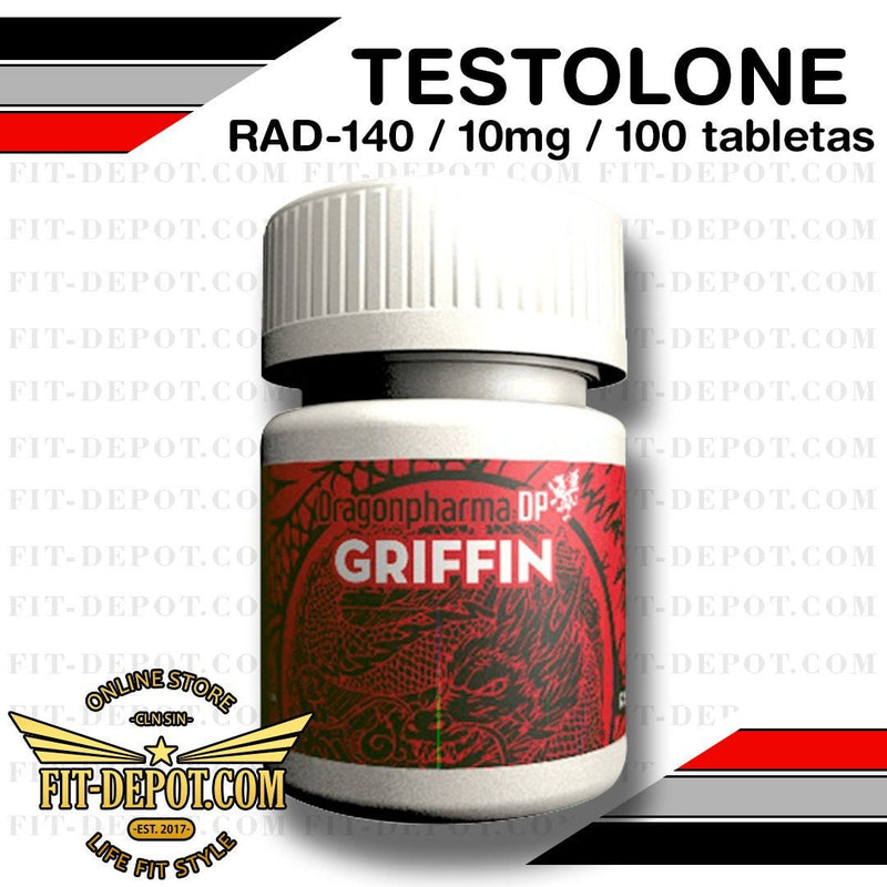 GRIFFIN (TESTOLONE) 10mg - RAD140 | 100 TABLETAS | SARMS DRAGON PHARMA - SARM ORAL