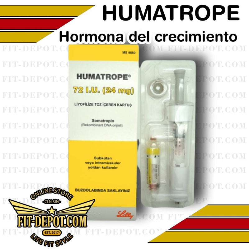 HUMATROPE Lilly ® 72 IU HORMONA DEL CRECIMIENTO Somatropin (rDNA) (Pluma) / Calidad Farmacéutica - hormona del crecimiento