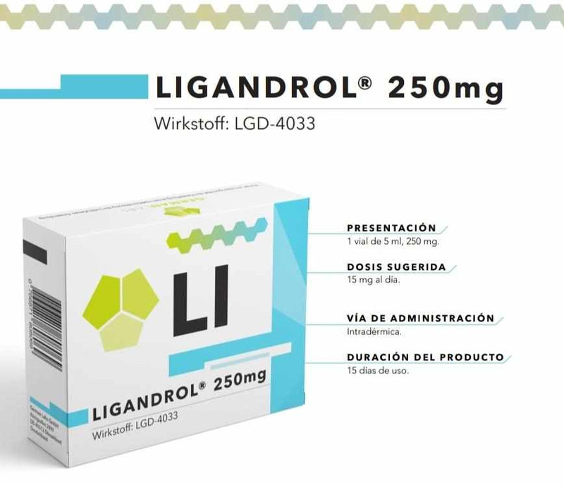 Ligandrol Intradérmico 250 mcg ( LGD-4033 ) - GERMAN LABS - FIT Depot de México