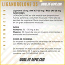 LIGANDROLONE 35 (LIGANDROL 15 + IBUTAMORIN 10 + TESTOLODRONE 10) 60 CAPSULAS | SARMS EUROLAB - SARMS