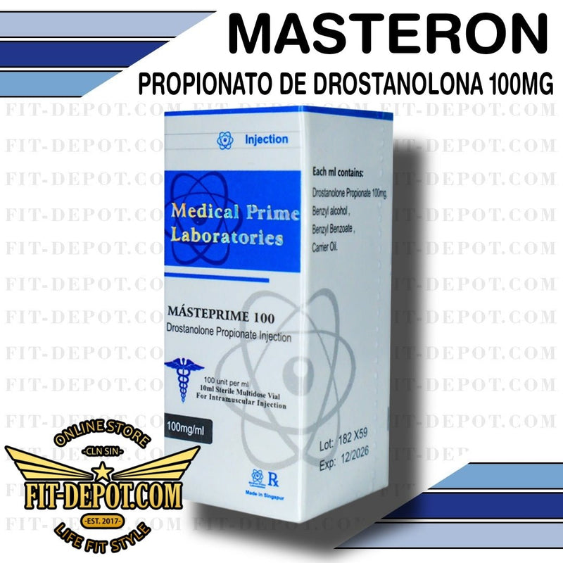 MASTERPRIME ( Masteron = Propionato de drostanolona) 100MG / 10ML / Medical Prime - esteroide
