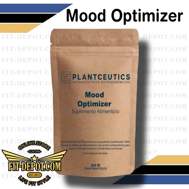 Mood Optimizer - Estado de ánimo estable y equilibrio emocional, memoria, atención y concentración 90 caps | PLANTCEUTICS -