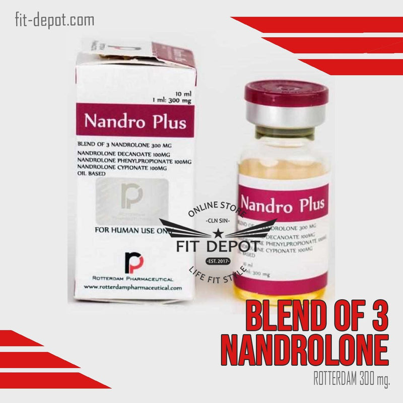 NANDRO PLUS 300 mg (Blend de 3 nandrolonas) 10 ML | Esteroides ROTTERDAM PHARMACEUTICAL - esteroides