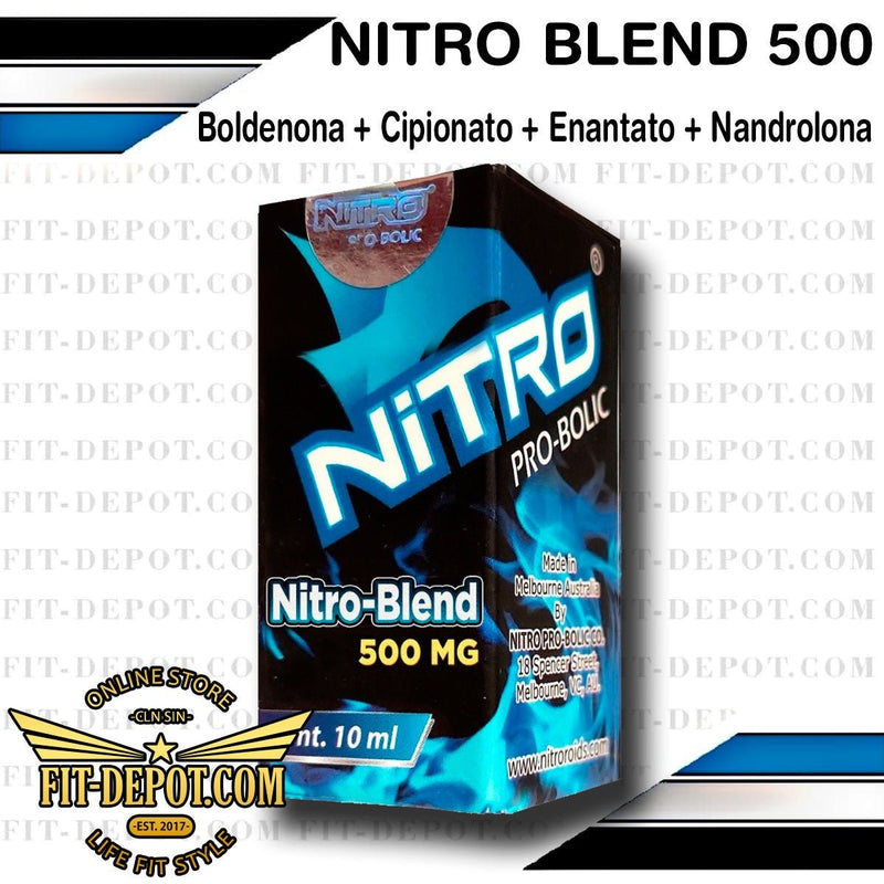 NITRO BLEND 500 - Boldenona + cipionato + enantato + nandrolona / 10ml - NITRO PRO-BOLIC 2.0 - esteroides anabolicos