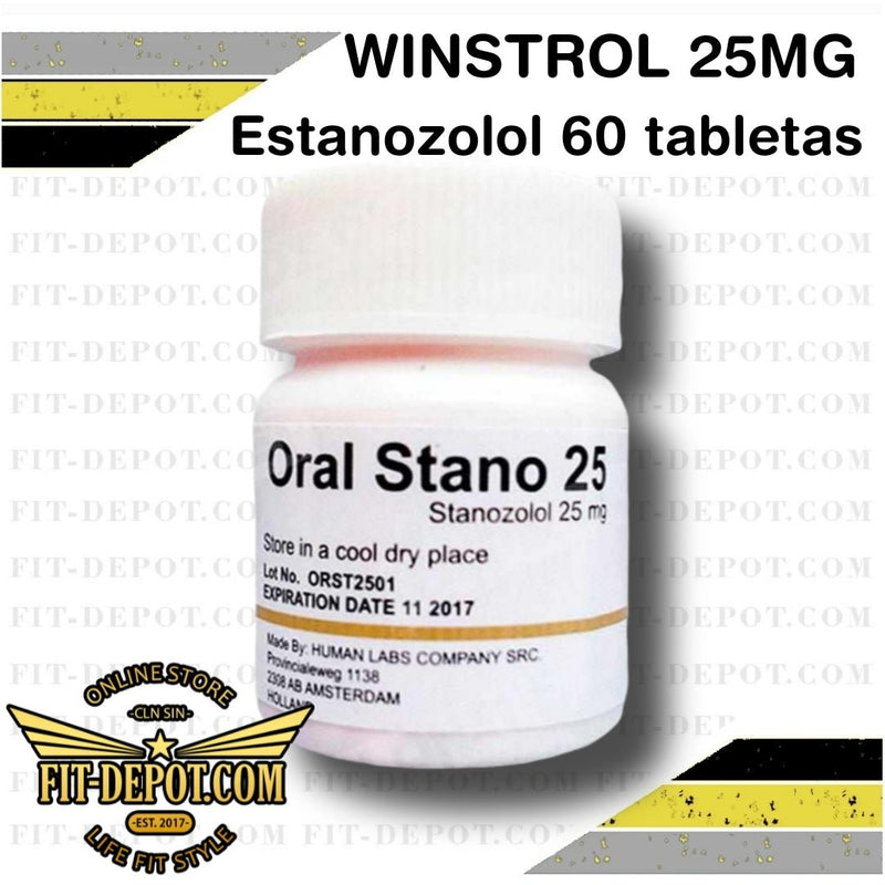 ORAL STANO 25 MG (WINSTROL) 60 TABS – | ESTEROIDES HUMAN LABS - esteroide