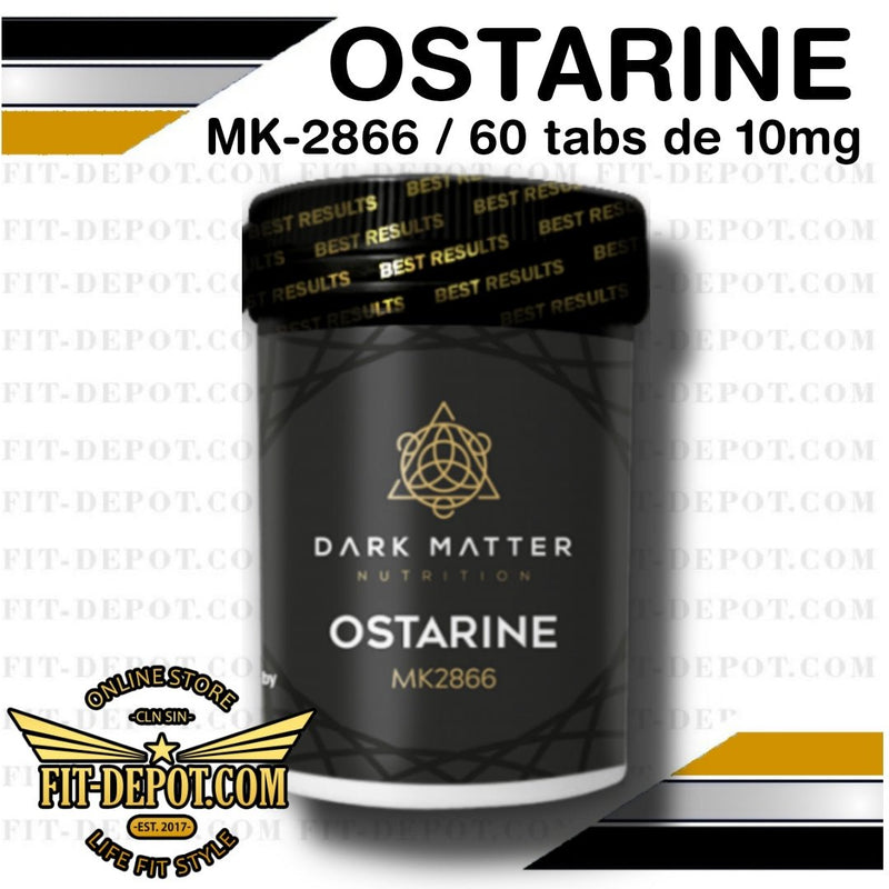 OSTARINE (MK-2866) 60 tabletas (30 servicios de 2 TABS | 10 MG x TAB) | SARMS DARK MATTER - SARMS