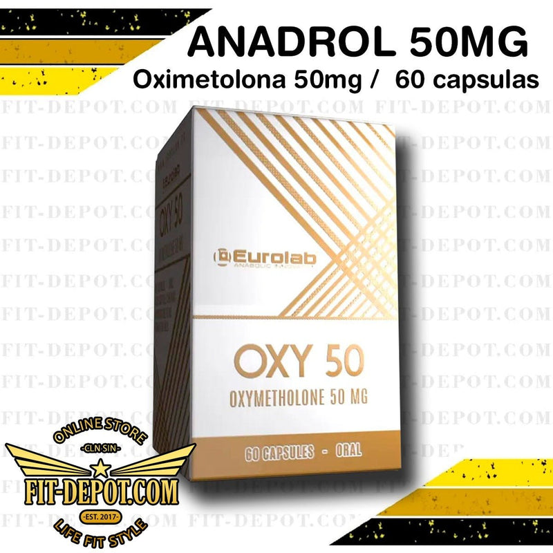 OXY 50 / 50MG - (ANADROL) OXYMETHOLONE - 60 CAPSULAS | Esteroides EUROLAB | - esteroide