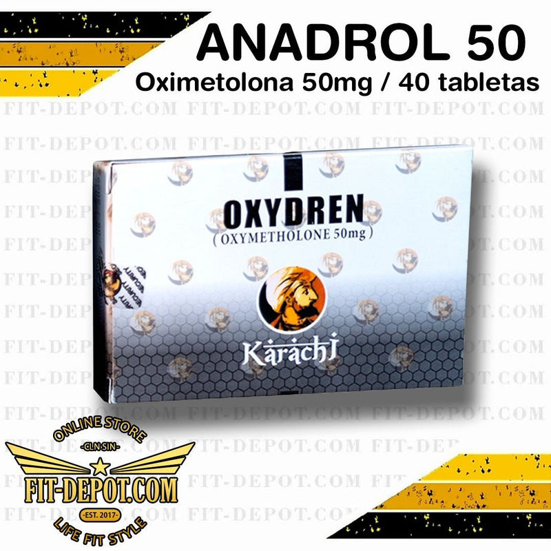 OXYDREN 50MG – Oximetolona (Anadrol) – 40 Tabs | ESTEROIDES KARACHI LABS - esteroide