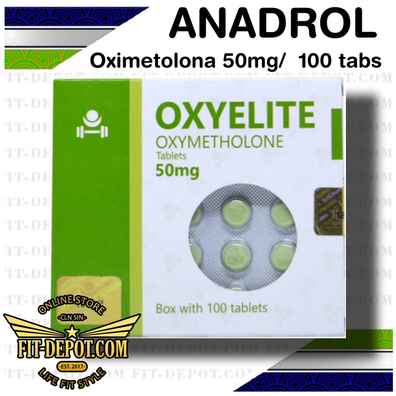 OXYELITE (ANADROL) Oxymetholone 50mg. 100 TABLETAS | ESTEROIDES ELITE PHARMACEUTICALS - esteroides