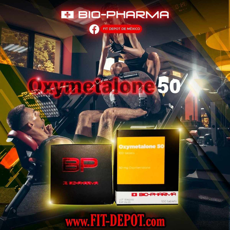 OXYMETALONA 50 mg 100 tabletas | BIOPHARMA - esteroides