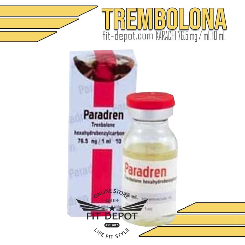 PARADREN – Trembolona 76.5 MG/ML - 10ml | ESTEROIDES KARACHI LABS - esteroide