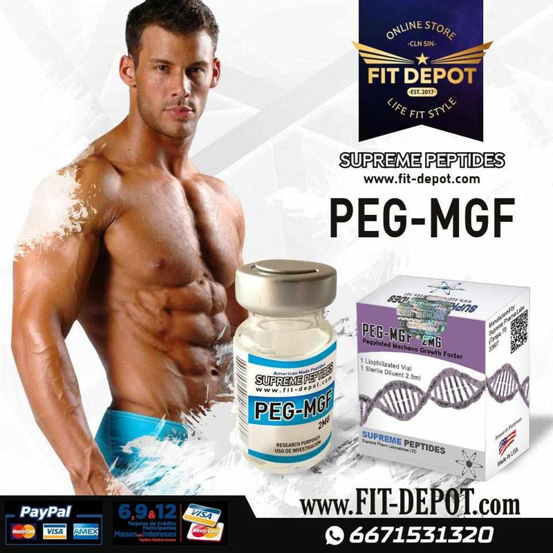 Péptido PEG-MGF / 2 mg Crecimiento Muscular Local | PEPTIDOS SUPREME - FIT Depot de México