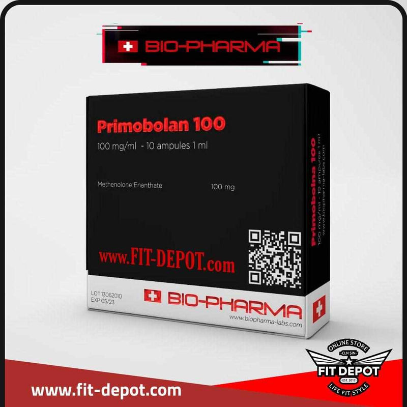Primobolan 100 | Enantato de Metenolona 100 mg/ml | 10 ampolletas de 1ml | BIOPHARMA - esteroides
