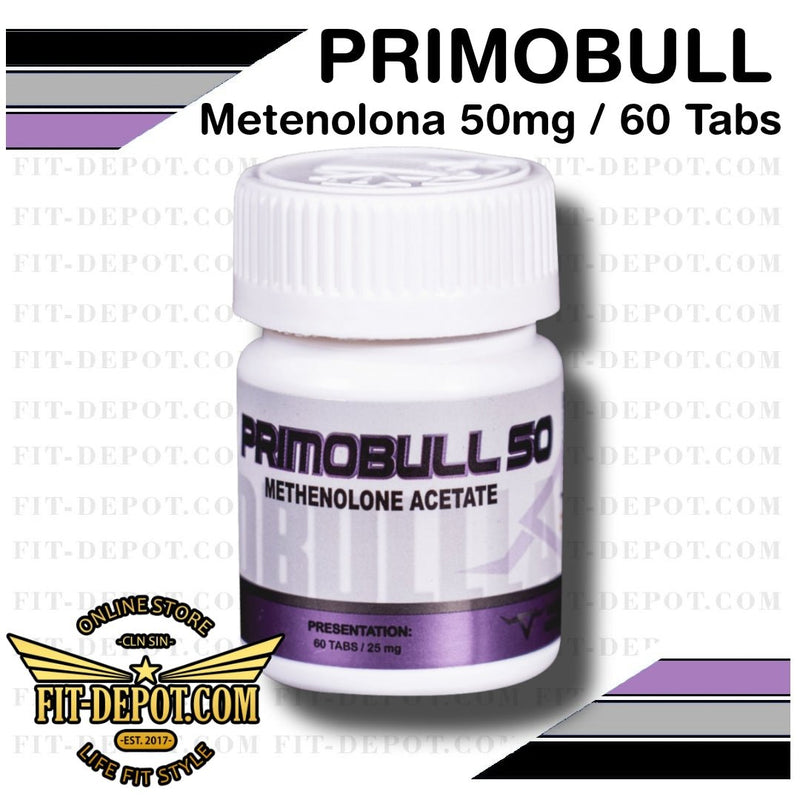 PRIMOBULL 50 (PRIMOBOLAN) Methenolone Acetate 50mg 60 TABLETAS | ESTEROIDES HARDBULLLABS - esteroides