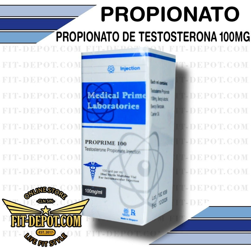 PROPRIME (Propionato de Testosterona) 100MG / 10ML / Medical Prime - esteroide