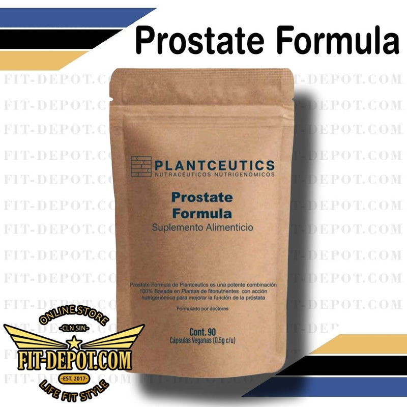 Prostate Formula - Tamaño saludable de la próstata, inhibe inflamación - 90 caps | PLANTCEUTICS -