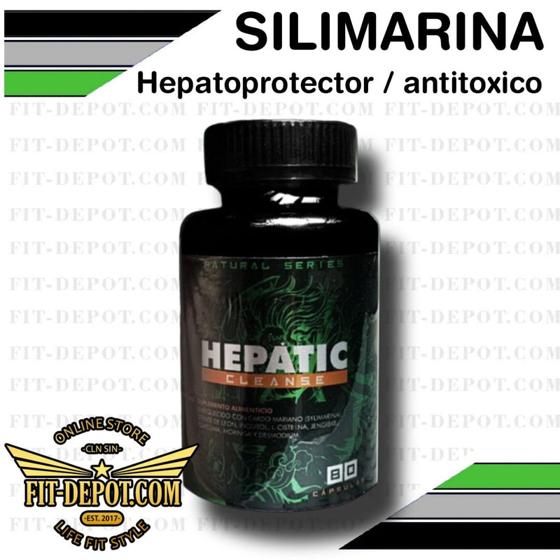 SILIMARINA - PROTECTOR HEPATICO ANTITOXICO - 80 Capsulas- Dragón Pharma - PROTECTOR HEPATICO