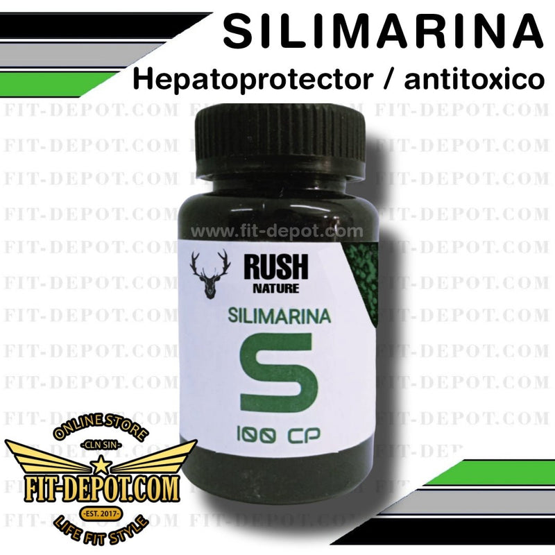 SILIMARINA - PROTECTOR HEPATICO ANTITOXICO - Rush Nature - PROTECTOR HEPATICO