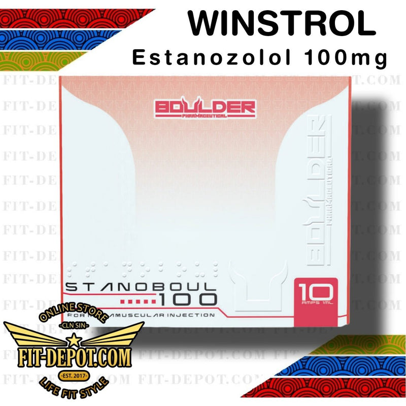 STANOBOUL 100 - KIT (Winstrol) Estanozolol Base 100 mg/ml | 10ML| Boulder Roids - esteroides