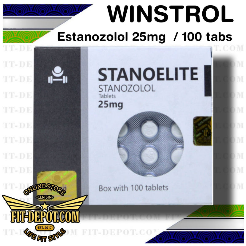 STANOELITE (WINSTROL) Stanozolol 25mg | 100 tabletas / ESTEROIDES ELITE PHARMACEUTICALS - esteroides