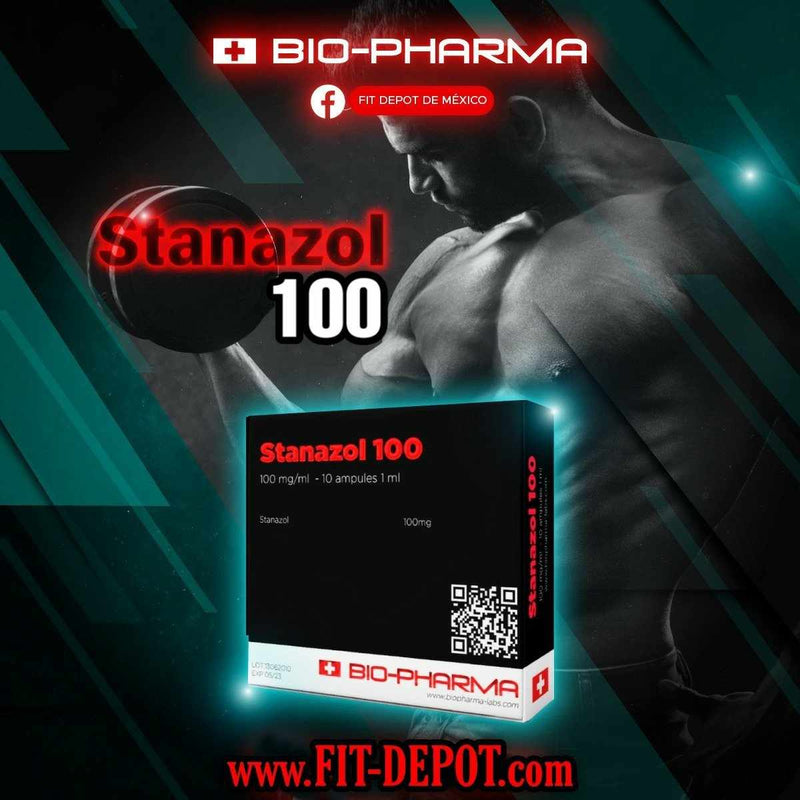 STANOZOLOL 100 mg/ml | 10 ampolletas de 1ml | BIOPHARMA - esteroides